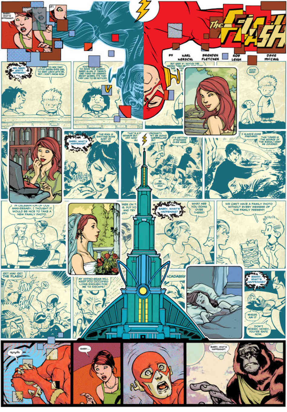 A page from Wednesday Comics A page from Wednesday Comics